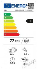 Beko Beyond BDIN38640D Konyhai termékek - Mosogatógép - Normál (60cm) beépíthető mosogatógép - 515200
