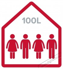 Ariston bojler Ariston Velis Dune 100 EU, 1500W, 100 l, teljes elektronikus vez&eacute;rl&eacute;s, Touch vez&eacute;rl&eacute;s, ECO EVO funkci&oacute;, ez&uuml;stion v&eacute;delem, magn&eacute;zium an&oacute;d, tit&aacute;n zom&aacute;ncozott tart&aacute;ly, Feh&eacute;r H&aacute;ztart&aacute;s / Otthon / K&uuml;lt&eacute;r - V&iacute;zmeleg&iacute;tő / bojler / t&aacute;rol&oacute; - Bojler / melegv&iacute;z t&aacute;rol&oacute; - 534232