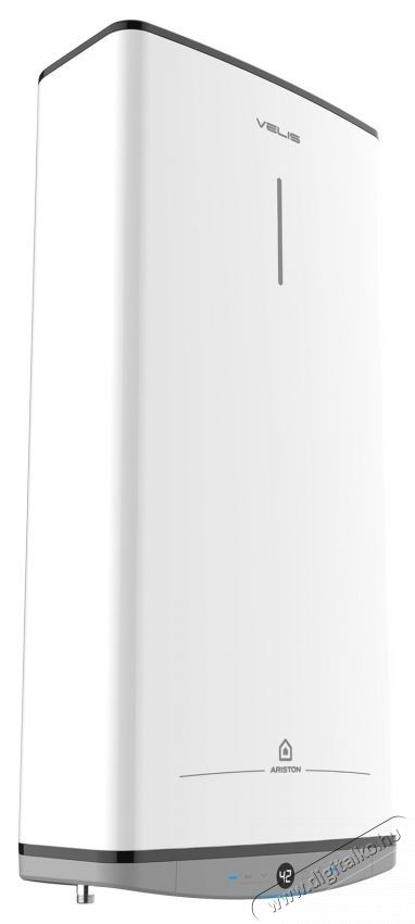 Ariston bojler Ariston Velis Dune 100 EU, 1500W, 100 l, teljes elektronikus vez&eacute;rl&eacute;s, Touch vez&eacute;rl&eacute;s, ECO EVO funkci&oacute;, ez&uuml;stion v&eacute;delem, magn&eacute;zium an&oacute;d, tit&aacute;n zom&aacute;ncozott tart&aacute;ly, Feh&eacute;r H&aacute;ztart&aacute;s / Otthon / K&uuml;lt&eacute;r - V&iacute;zmeleg&iacute;tő / bojler / t&aacute;rol&oacute; - Bojler / melegv&iacute;z t&aacute;rol&oacute; - 534232