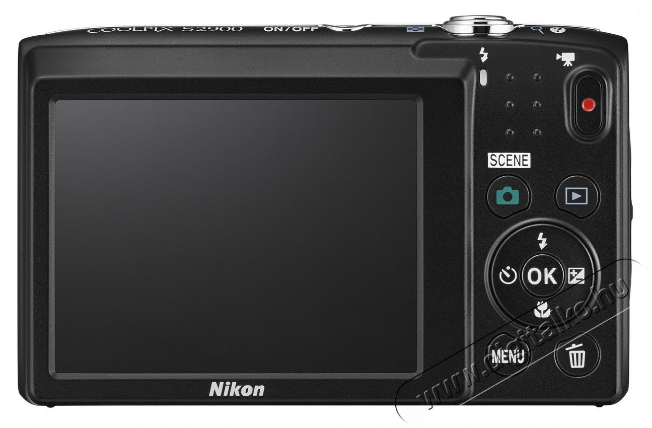 Nikon CoolPix L31 - fekete (2 év garancia!) + Színes tok Fényképezőgép / kamera - Kompakt fényképezőgép - Normál tudású kompakt - 289028