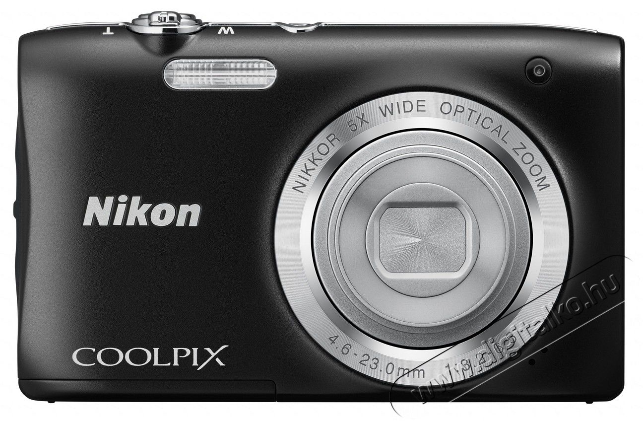 Nikon CoolPix L31 - fekete (2 év garancia!) + Színes tok Fényképezőgép / kamera - Kompakt fényképezőgép - Normál tudású kompakt - 289028