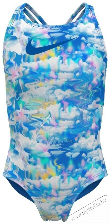 NIKE Dream Clouds Spiderback Kids f&uuml;rdőruha, S-es m&eacute;ret, k&eacute;k H&aacute;ztart&aacute;s / Otthon / K&uuml;lt&eacute;r - J&aacute;t&eacute;k / Sport - V&iacute;zi j&aacute;t&eacute;k - 534545