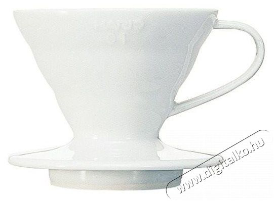Hario Dripper V60-01, kerámia, fehér Konyhai termékek - Konyhai eszköz - Egyéb konyhai eszköz - 515519