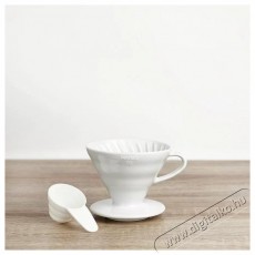 Hario Dripper V60-01, kerámia, fehér Konyhai termékek - Konyhai eszköz - Egyéb konyhai eszköz - 515519