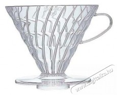 Hario Dripper V60-02, műanyag, átlátszó Konyhai termékek - Konyhai eszköz - Egyéb konyhai eszköz - 515515