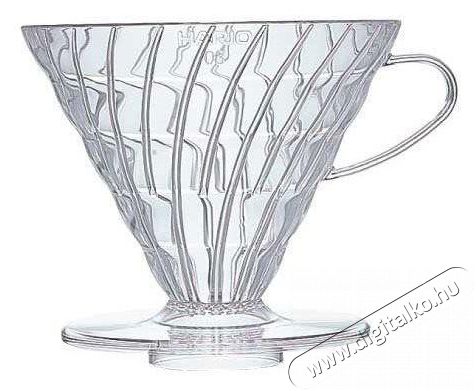 Hario Dripper V60-02, műanyag, átlátszó Konyhai termékek - Konyhai eszköz - Egyéb konyhai eszköz - 515515