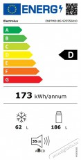 Electrolux ENP7MD18S Konyhai termékek - Hűtő, fagyasztó (beépíthető) - Alulfagyasztós kombinált hűtő - 515351