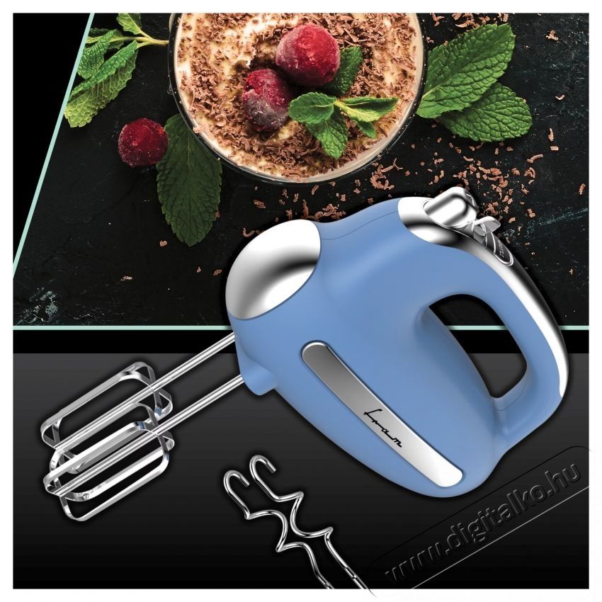 FRAM FHM-3005BL k&eacute;zi mixer k&eacute;k Konyhai term&eacute;kek - Konyhai kisg&eacute;p (elők&eacute;sz&iacute;t&eacute;s / feldolgoz&aacute;s) - K&eacute;zi mixer - 534285