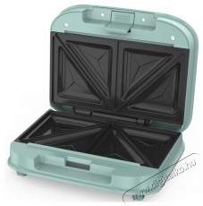 FRAM FSM-700GR szendvicss&uuml;tő, 700 W, 2 szendvics kapacit&aacute;s, fix lapok tapad&aacute;smentes bevonattal, f&uuml;ggőleges t&aacute;rol&aacute;s&uacute; kialak&iacute;t&aacute;s, z&ouml;ld Konyhai term&eacute;kek - Konyhai kisg&eacute;p (s&uuml;t&eacute;s / főz&eacute;s / hűt&eacute;s / &eacute;telk&eacute;sz&iacute;t&eacute;s) - Melegszendvics / gofri s&uuml;tő - 534279