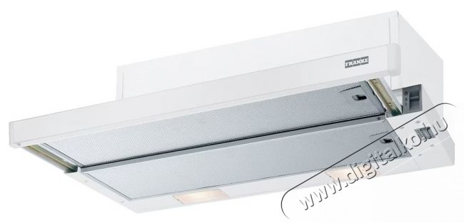 Franke FTB 60 WH V2 teleszk&oacute;pos be&eacute;p&iacute;thető p&aacute;raelsz&iacute;v&oacute;, teljes&iacute;tm&eacute;ny 310 mc/h, LED vil&aacute;g&iacute;t&aacute;s, 60 cm, feh&eacute;r Konyhai term&eacute;kek - P&aacute;raelsz&iacute;v&oacute; - Be&eacute;p&iacute;thető / kih&uacute;zhat&oacute; - 534288