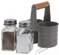 Orion Fűszertart&oacute;, &uuml;veg/f&eacute;m, &aacute;llv&aacute;nnyal 2 db Konyhai term&eacute;kek - Egy&eacute;b / Konyhai kieg&eacute;sz&iacute;tő - 515730