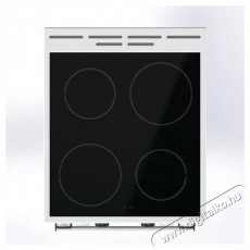 Gorenje GEC5C61WG Konyhai termékek - Sütő-főzőlap, tűzhely (szabadonálló) - Elektromos tűzhely (szabadonálló) - 504412