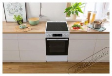 Gorenje GEC5C61WG Konyhai termékek - Sütő-főzőlap, tűzhely (szabadonálló) - Elektromos tűzhely (szabadonálló) - 504412