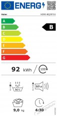 Haier HD90-BQ397U1-S X SERIES 11 Háztartás / Otthon / Kültér - Mosógép / szárítógép - Szárítógép - 515508