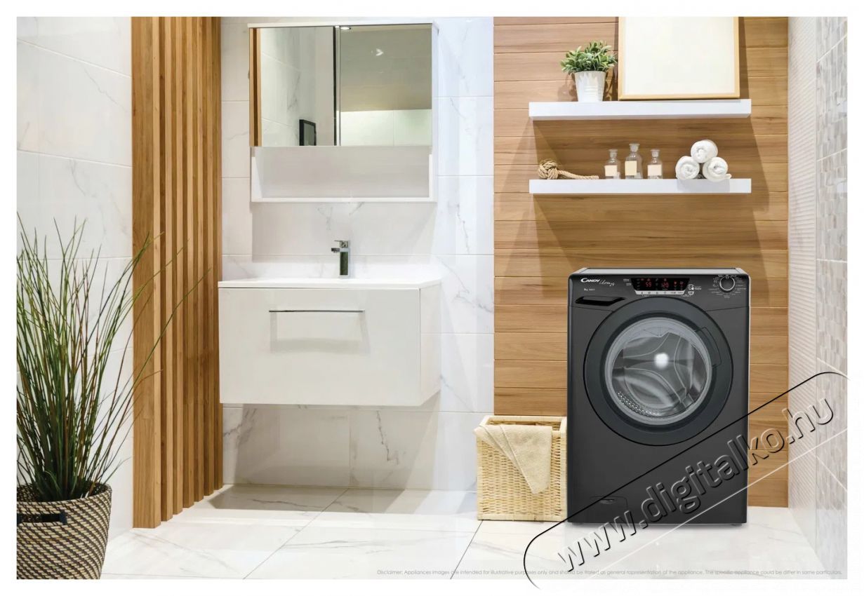 Candy HE1584TWMBB6-S Ultra Hygiene H&aacute;ztart&aacute;s / Otthon / K&uuml;lt&eacute;r - Mos&oacute;g&eacute;p / sz&aacute;r&iacute;t&oacute;g&eacute;p - El&ouml;lt&ouml;ltős norm&aacute;l (60cm-ig) mos&oacute;g&eacute;p - 515275
