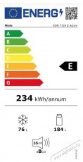 Gorenje KDN 7724 E Active Konyhai termékek - Hűtő, fagyasztó (beépíthető) - Alulfagyasztós kombinált hűtő - 515450