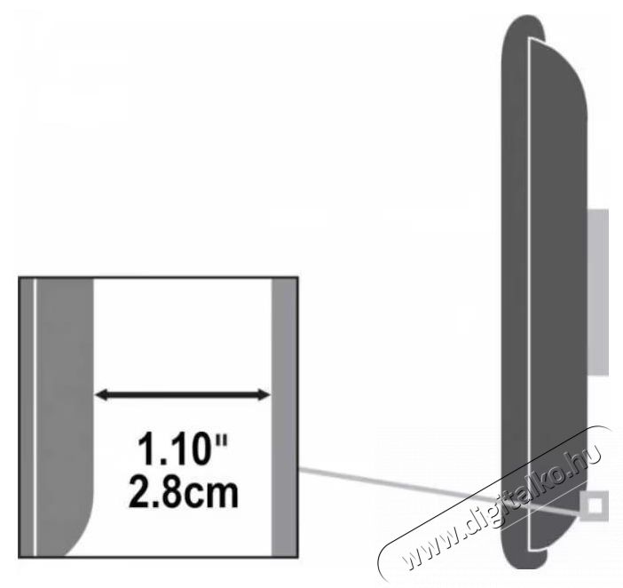 A+ KL46F falra szerelhető TV &aacute;llv&aacute;ny, r&ouml;gz&iacute;tett, 37 - 70 Tv kieg&eacute;sz&iacute;tők - Fali tart&oacute; / konzol - Fali tv tart&oacute; - 534047