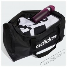 Adidas Linear Duffle k&ouml;zepes m&eacute;retű fitneszt&aacute;ska, fekete H&aacute;ztart&aacute;s / Otthon / K&uuml;lt&eacute;r - J&aacute;t&eacute;k / Sport - Kieg&eacute;sz&iacute;tő - 534057