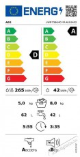 AEG LWR73864O Háztartás / Otthon / Kültér - Mosógép / szárítógép - Elöltöltős normál (60cm-ig) mosógép - 515039