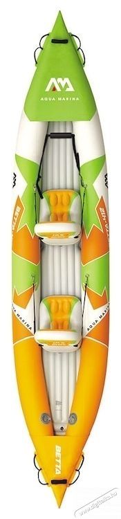 Aqua Marina Betta kajak, 2 szem&eacute;lyes, 412x80 cm, maxim&aacute;lis terhelhetős&eacute;g 155 kg, narancs/z&ouml;ld/feh&eacute;r H&aacute;ztart&aacute;s / Otthon / K&uuml;lt&eacute;r - J&aacute;t&eacute;k / Sport - V&iacute;zi j&aacute;t&eacute;k - 534169