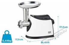 Star-Light MG-120B h&uacute;sdar&aacute;l&oacute;, 1400W, Paradicsoml&eacute;/Kolb&aacute;sz k&eacute;sz&iacute;tő kieg&eacute;sz&iacute;tők, 3 rozsdamentes ac&eacute;l korong, Rozsdamentes ac&eacute;l penge Konyhai term&eacute;kek - Konyhai kisg&eacute;p (elők&eacute;sz&iacute;t&eacute;s / feldolgoz&aacute;s) - Apr&iacute;t&oacute; / dar&aacute;l&oacute; - 534691