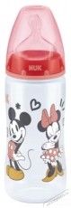 Nuk Minnie First Choice+ cumis&uuml;veg, 300ml, Polipropil&eacute;n, Szilikon cumi, 6-18 h&oacute;nap, K&ouml;zepes lyuk, BPA mentes Sz&eacute;ps&eacute;g&aacute;pol&aacute;s / Eg&eacute;szs&eacute;g - Baba mama term&eacute;k - Cumis&uuml;veg / cumi / etet&eacute;s kieg&eacute;sz&iacute;tő - 534583
