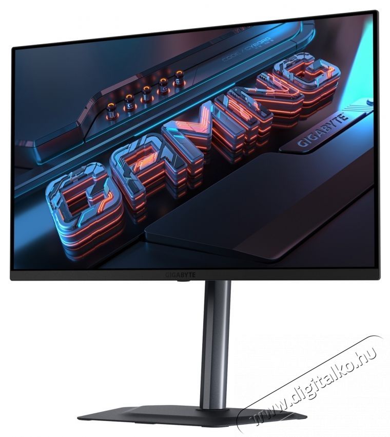 Gigabyte MO27U2 Gaming monitor, QD-OLED, 27  , UHD, 3840 x 2160, HDMI, Displayport, Hangsz&oacute;r&oacute;, Pivot, 240 Hz, 0.03 ms, Fekete Iroda &eacute;s sz&aacute;m&iacute;t&aacute;stechnika - Monitor - Monitor - 534309