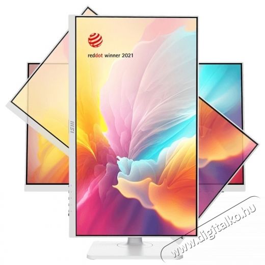 MSI Modern MD2412PW, IPS, 23.8 h&uuml;velyk, Full HD, 1920 x 1080, HDMI, Hangsz&oacute;r&oacute;k, Pivot, 100 Hz, 1ms (MPRT) / 4ms (GTG), Feh&eacute;r Iroda &eacute;s sz&aacute;m&iacute;t&aacute;stechnika - Monitor - Monitor - 534427