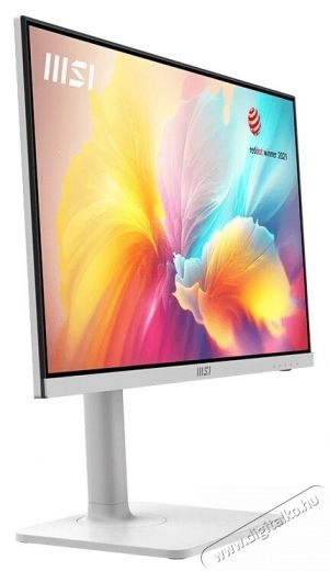 MSI Modern MD2412PW, IPS, 23.8 h&uuml;velyk, Full HD, 1920 x 1080, HDMI, Hangsz&oacute;r&oacute;k, Pivot, 100 Hz, 1ms (MPRT) / 4ms (GTG), Feh&eacute;r Iroda &eacute;s sz&aacute;m&iacute;t&aacute;stechnika - Monitor - Monitor - 534427