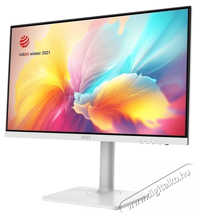 MSI Modern MD2412PW, IPS, 23.8 h&uuml;velyk, Full HD, 1920 x 1080, HDMI, Hangsz&oacute;r&oacute;k, Pivot, 100 Hz, 1ms (MPRT) / 4ms (GTG), Feh&eacute;r Iroda &eacute;s sz&aacute;m&iacute;t&aacute;stechnika - Monitor - Monitor - 534427