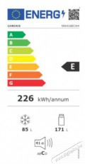 Gorenje NRK418ECW4 Konyhai termékek - Hűtő, fagyasztó (szabadonálló) - Alulfagyasztós kombinált hűtő - 515456