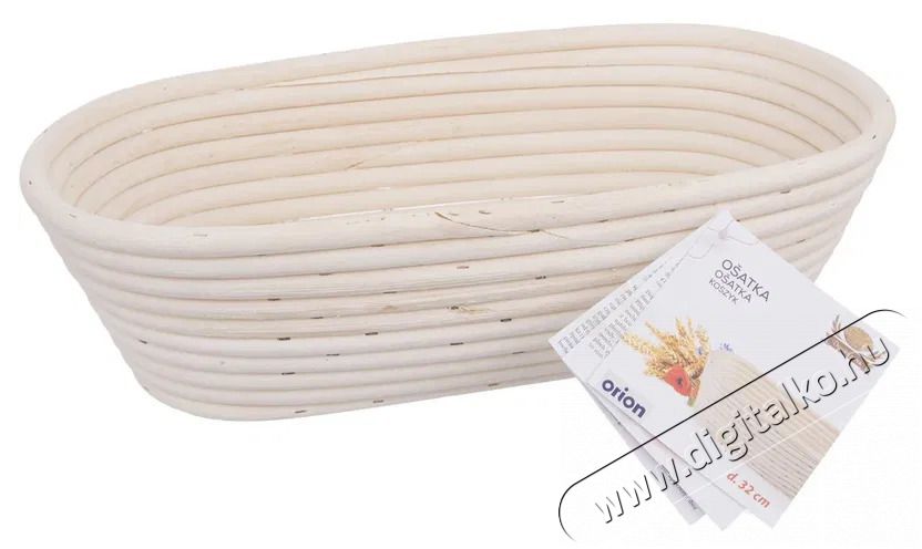 Orion ov&aacute;lis rattan kelesztő kos&aacute;r 32x15x9 cm Konyhai term&eacute;kek - Konyhai eszk&ouml;z - Egy&eacute;b konyhai eszk&ouml;z - 515719