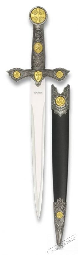 Albainox Panoply tőr Templar Cross 2 eredeti design H&aacute;ztart&aacute;s / Otthon / K&uuml;lt&eacute;r - J&aacute;t&eacute;k / Sport - Kieg&eacute;sz&iacute;tő - 534102