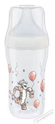 Nuk Perfect Match cumis&uuml;veg, puha szilikon M cumival, 260 ml, 3 h&oacute;napos kort&oacute;l, BPA-mentes, kolik&aacute;s, hőm&eacute;rs&eacute;klet-szab&aacute;lyoz&oacute;val, tigrises modell &ndash; Micimack&oacute; Sz&eacute;ps&eacute;g&aacute;pol&aacute;s / Eg&eacute;szs&eacute;g - Baba mama term&eacute;k - Cumis&uuml;veg / cumi / etet&eacute;s kieg&eacute;sz&iacute;tő - 534585