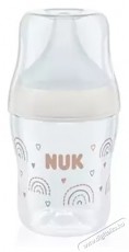 Nuk Perfect Match cumis&uuml;veg, &uuml;veg, puha szilikon S cumival, 120 ml, 0 h&oacute;napos kort&oacute;l, BPA-mentes, Anti-Colic, hőm&eacute;rs&eacute;klet-szab&aacute;lyoz&oacute;val, Rainbow modell Sz&eacute;ps&eacute;g&aacute;pol&aacute;s / Eg&eacute;szs&eacute;g - Baba mama term&eacute;k - Cumis&uuml;veg / cumi / etet&eacute;s kieg&eacute;sz&iacute;tő - 534586