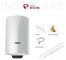 Ariston Pro 1 Eco 50L villanybojler, 1800 W, Eco Evo funkci&oacute;, zom&aacute;ncozott tart&aacute;ly Tit&aacute;nnal H&aacute;ztart&aacute;s / Otthon / K&uuml;lt&eacute;r - V&iacute;zmeleg&iacute;tő / bojler / t&aacute;rol&oacute; - Bojler / melegv&iacute;z t&aacute;rol&oacute; - 534240
