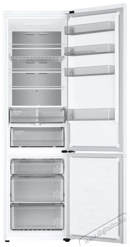 SAMSUNG RB38C705DWW/EF Konyhai term&eacute;kek - Hűtő, fagyaszt&oacute; (szabadon&aacute;ll&oacute;) - Alulfagyaszt&oacute;s kombin&aacute;lt hűtő - 515782