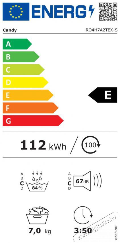 Candy RO4H7A2TCEX-S &Uacute;jdons&aacute;gok - &Uacute;j term&eacute;kek - 515286