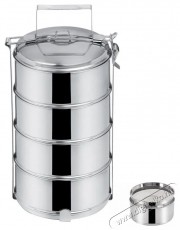 Orion Rozsdamentes acél ételhordó + fedő 4 x 1,3 l Konyhai termékek - Edény - Ételtároló - 515716