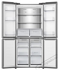 Hisense RQ5P470AID Konyhai termékek - Hűtő, fagyasztó (szabadonálló) - Amerikai típusú Side By Side hűtő - 515524
