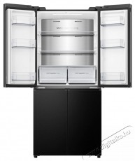 Hisense RQ5P470SAFE Konyhai termékek - Hűtő, fagyasztó (szabadonálló) - Amerikai típusú Side By Side hűtő - 515525