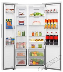 Hisense RS3P538NEWE Konyhai termékek - Hűtő, fagyasztó (szabadonálló) - Amerikai típusú Side By Side hűtő - 515531