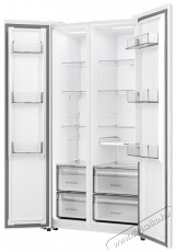 Hisense RS3P538NEWE Konyhai termékek - Hűtő, fagyasztó (szabadonálló) - Amerikai típusú Side By Side hűtő - 515531