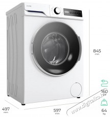 Siguro SGR-WM-A721W Profi Steam Háztartás / Otthon / Kültér - Mosógép / szárítógép - Elöltöltős normál (60cm-ig) mosógép - 515796