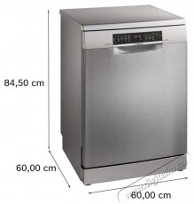 Bosch SMS6ECI12E Konyhai termékek - Mosogatógép - Normál (60cm) szabadonálló mosogatógép - 515253