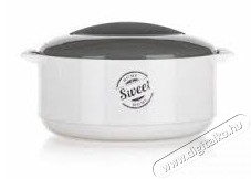 BANQUET Thermo edény fedővel AVANZA 1,5 l, fehér Újdonságok - Új termékek - 515184