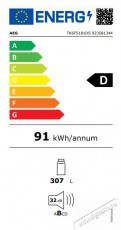 AEG TK6FS181DS Konyhai termékek - Hűtő, fagyasztó (beépíthető) - Fagyasztó nélküli hűtő - 515064