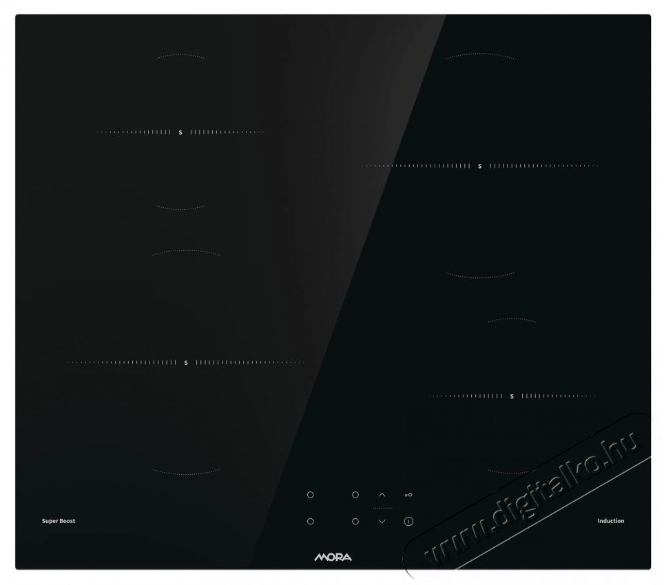 Mora VDIT 661 C Konyhai term&eacute;kek - S&uuml;tő-főzőlap, tűzhely (be&eacute;p&iacute;thető) - Indukci&oacute;s főzőlap (be&eacute;p&iacute;thető) - 515689