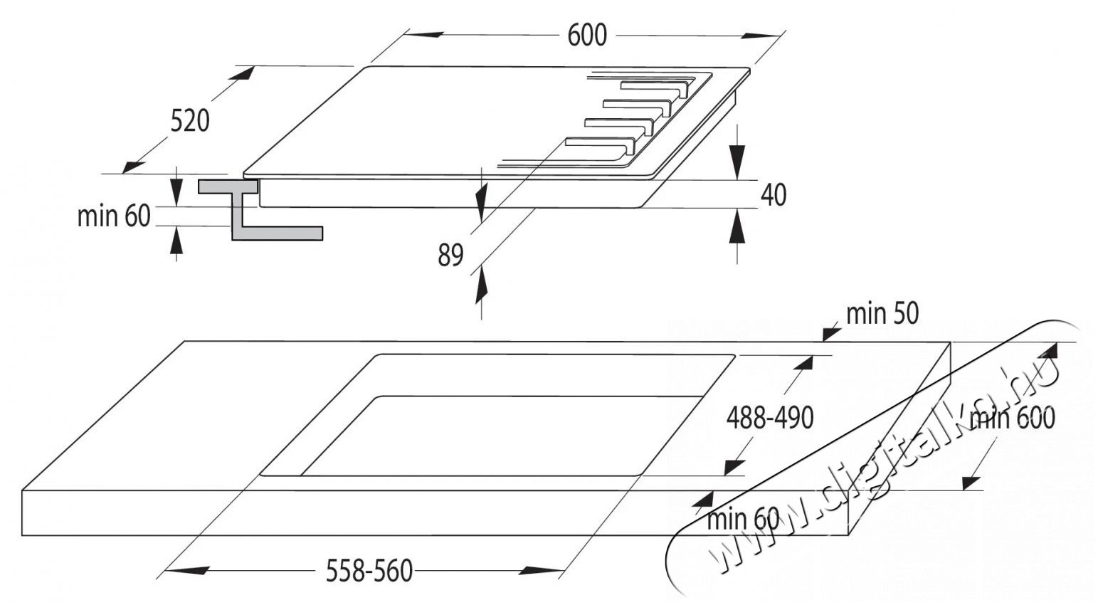 Mora VDP 647X2 Konyhai term&eacute;kek - S&uuml;tő-főzőlap, tűzhely (be&eacute;p&iacute;thető) - G&aacute;zfőzőlap (be&eacute;p&iacute;thető) - 515700