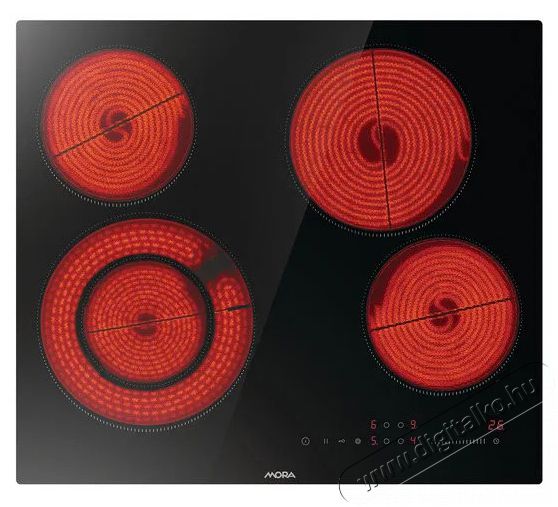 Mora VDSS 632 C Konyhai term&eacute;kek - S&uuml;tő-főzőlap, tűzhely (be&eacute;p&iacute;thető) - Elektromos főzőlap (be&eacute;p&iacute;thető) - 515693